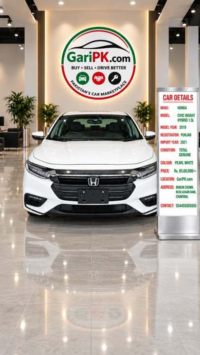 Honda Civic Insight Hybrid 1.5L 2019